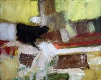 Lot 430 - Don McKinlay, Abstract, mixed media collage