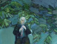 Lot 435 - Don McKinlay, Stanley Haddon playing clarinet, oil