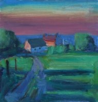 Lot 460 - Paul Bassingthwaighte, Last Light, Anglesey, oil