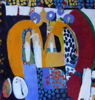 Lot 465 - Tom Marine & Christine Relton, Cottesloe, acrylic