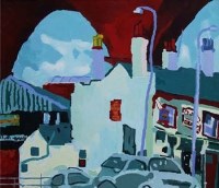 Lot 502 - Jackie Wagg, Crown & Viaduct, acrylic