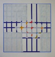 Lot 546 - Sandra Blow, Untitled, collage and mixed media