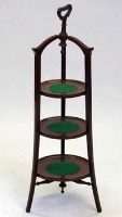 Lot 652 - Sheraton revival mahogany cake stand
