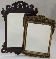 Lot 663 - Rococo style wall mirror