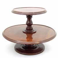 Lot 707 - Two tier table centre 'Lazy Susan'.