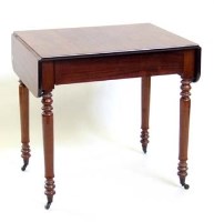 Lot 746 - Victorian mahogany Pembroke type table