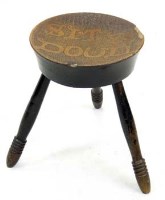 Lot 755 - Arts and crafts style stool