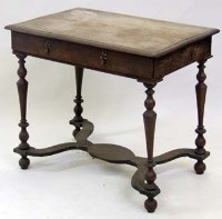 Lot 761 - Oak side-table late 17th Century