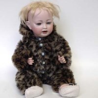 Lot 70 - German doll probably Kestner