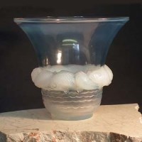 Lot 83 - Lalique vase.