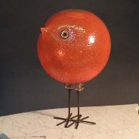 Lot 86 - Alessandro Pianon for Vistosi 'Pulcini' glass bird