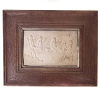 Lot 112 - Turner ceramic plaque.