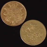 Lot 235 - George IIII sovereign 1823; William IIII