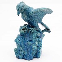 Lot 94 - Oriental turquoise eagle.