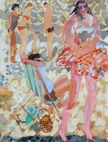 Lot 541 - Mary Fox, Southend on Sea II, watercolour