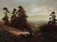 Lot 551 - Alexander Young, Near Leith Hill, Surrey, oil