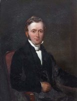 Lot 554 - English School, 19th century, Portrait of the Reverend Richard À Court Beadon (1809-1890), oil
