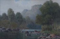 Lot 598 - Frederick Boisseree, Bettws-y-Coed, North Wales, watercolour