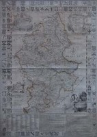 Lot 622 - Thomas Jefferys, Large map of Staffordshire.