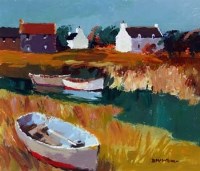 Lot 1 - Donald McIntyre, Little Creek, acrylic