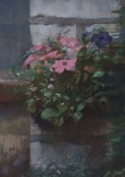 Lot 66 - Bohuslav Barlow, Indian Summer, pastel
