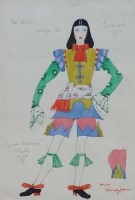 Lot 100 - Albert Wainwright, Hiawatha - A Brave and Leandre - Le Medicin Malgre lui, signed, watercolour (2)