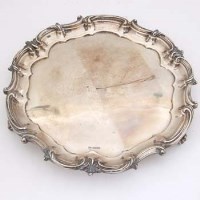 Lot 225 - Silver Salver