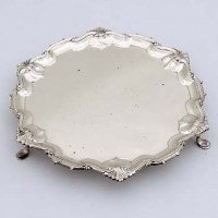 Lot 231 - Silver Salver