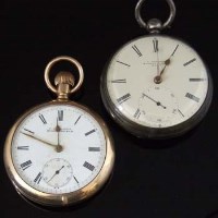 Lot 361 - Lancashire watch co. gold plated watch and a