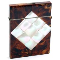 Lot 382 - Tortoiseshell Card Case