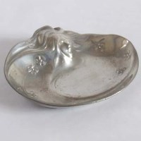 Lot 413 - Urania pewter dish.