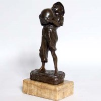 Lot 433 - After Constantino Barbella, bronze figure of a