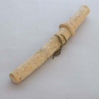 Lot 561 - Japanese ivory handled sword.