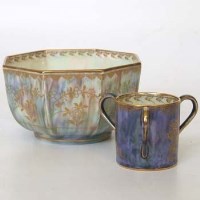 Lot 641 - Two Wedgwood Lustre Items