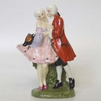 Lot 667 - Royal Doulton 'The Perfect Pair' Figureen.