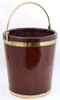 Lot 721 - 18th Century Irish Mahogany Peat Bucket
