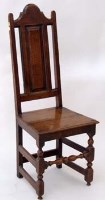Lot 762 - Oak standard chair