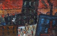 Lot 18 - William Turner, The Delivery, Stockport, oil