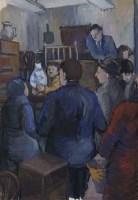 Lot 91 - Frank Simcock, Folio of paintings, gouache