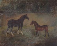 Lot 119 - Herbert St John Jones, The King and Berkeley Bantam, oil