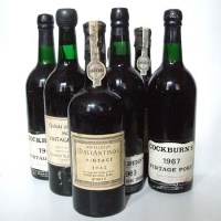 Lot 411 - Seven bottles Port