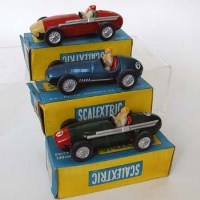 Lot 443 - Boxed scalextric ferrari type 375 also two boxed