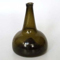 Lot 450 - Onion shape wine bottle