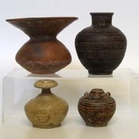 Lot 475 - Four pieces of Ancient pottery
