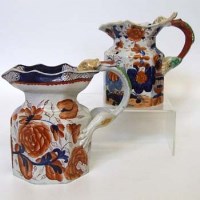 Lot 529 - Two Ironstone jugs probably Masons
