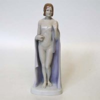 Lot 536 - Volkstedt figure by Karl Ens Circa 1919
