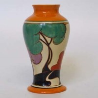 Lot 606 - Clarice Cliff vase