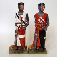 Lot 613 - Two Spode knights not made for general production.