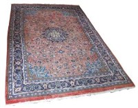 Lot 645 - Sarouk style carpet