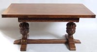 Lot 684 - Jacobean style dining table
